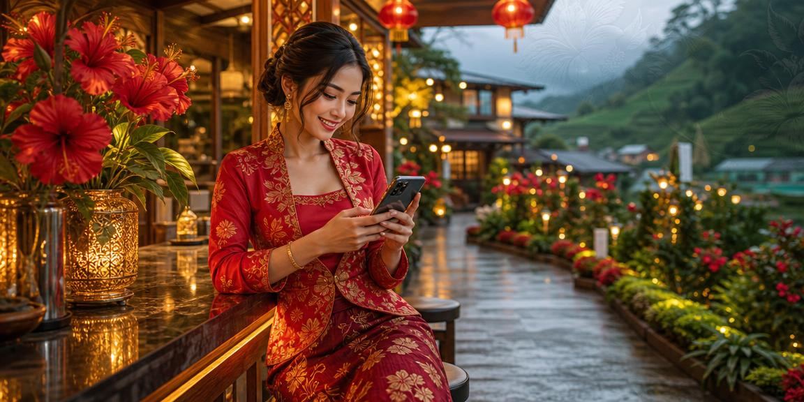 Pengguna Malaysia menggunakan platform hiburan ek9 melalui telefon pintar
